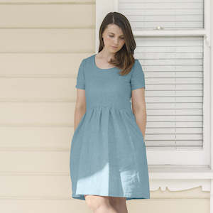 Womens: Tess Dress - Blue