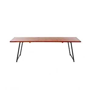 Products: DARK WOODEN RECTANGLE TABLE - Event Hire - Twelve Tables