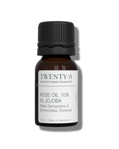 Pure Organic Essential Oils: Rose Oil 10% in Jojoba