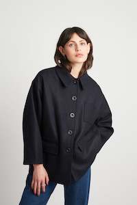 Penne For Your Thoughts Aw23: Neptune coat