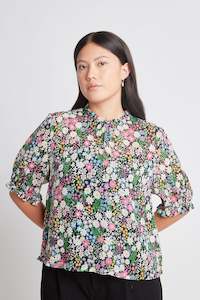 Just Look Up: In your orbit blouse - Black