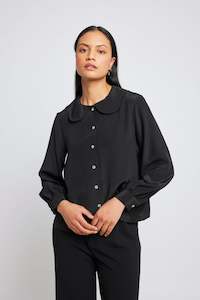 Fun And Games Aw25: Prodigy blouse - Black
