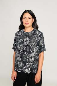 Peony tee - Black