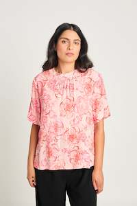 Peony tee - Red