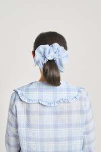 Oversized scrunchie - Pale blue