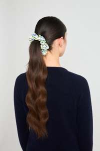 Silk: Mini scrunchie - Forget me not