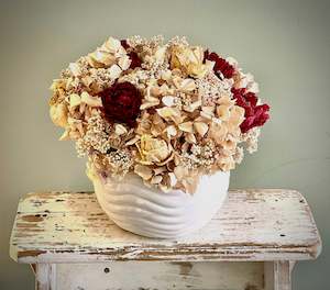 Dried Flowers: Peony Pot