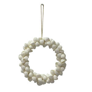 Wreaths: White shell wreath