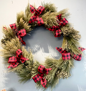 Dried Flowers: Christmas Dried Flower Wreath (Large)