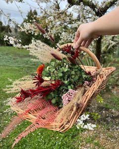 Gifts: Dried Flower Trug