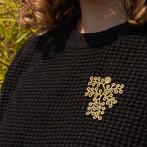 Gifts: Golden spikemoss brooch