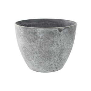 Concrete-look pot (large)
