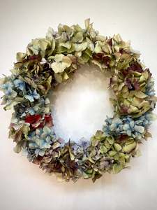 Antique Hydrangea Wreath