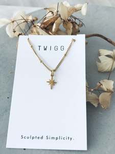 All Earrings: petite star necklace