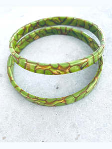 Bracelets: Fruit Based Bangle – Olive