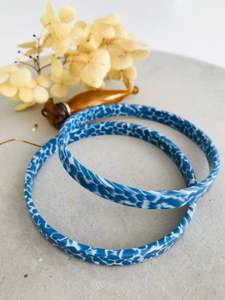 Plant Based Ocean Blue Bangle