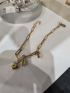 Heart Charm Bracelet