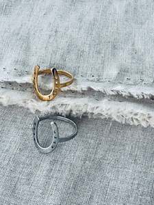All Accessories: Horseshoe ring size 7