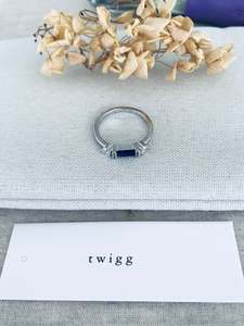 Yvette stainless steel ring