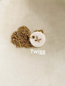 All Necklaces: X Disc Necklace