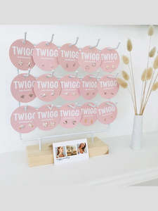 Sterling Silver Studs + Stand