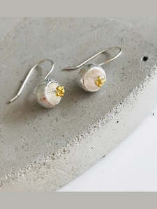 All Sterling Silver: Bell Flower Sterling Silver Earrings