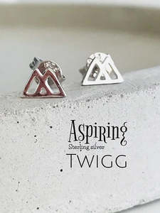 Mt Aspiring Studs - Sterling Silver