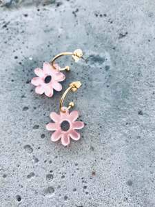 All Acrylic: Petal Laser Cut Earrings