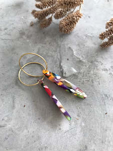 Millie Multi Be Bold Hoop Earrings