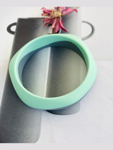 All Silicone: Silicone Wave Bangle