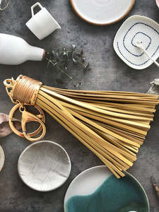Large Tassel Keyring