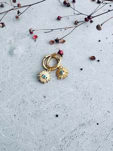 Huggie Hoop Earrings: Sultan Huggie Earrings