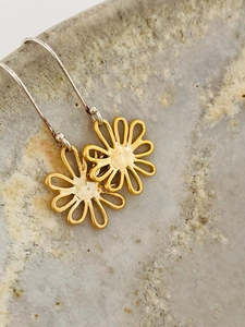 Golden Magnolia Earrings - Draft??