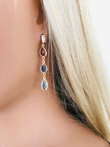 Luxe Earrings: Courage earrings