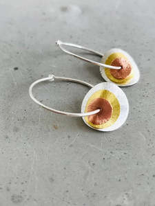 Luxe Earrings: Trio Globe Earring