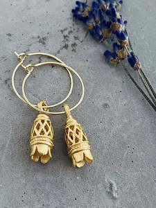 Filigree Earrings: Ottoman Filigree Cone Earrings