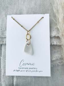 All Porcelain: Flagship ceramic pendant