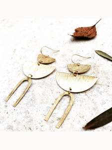 CHEMISTRY Arch Drop Earrings