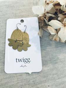 Chemistry strata Earrings