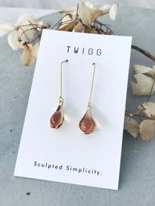 New: Long line  Nova Drop earrings