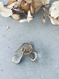 New: Twisted Nova Drop earrings