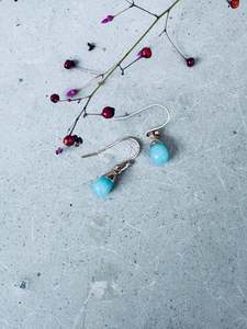 Turquoise Droplet Earrings
