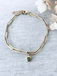 Flower Gem Bracelet