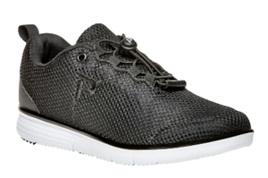 Propet TravelFit Prestige Black WAA002M in a WD, 2E and a 4E Width