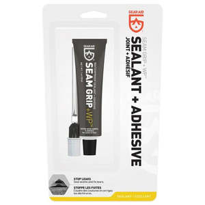 Glues All: Seam Grip + WP Sealant + Adhesive