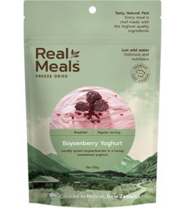 Real Meals Boysenberry Yoghurt