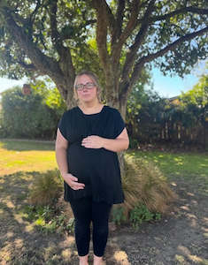 Bailey Maternity & Breastfeeding Top - Black