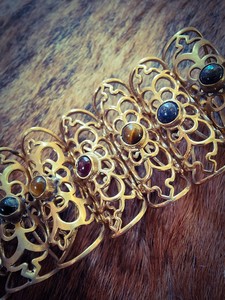 Mandala crystal cuff