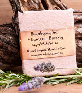 Dread Care: himalayan salt, lavander and rosemary shampoo bar