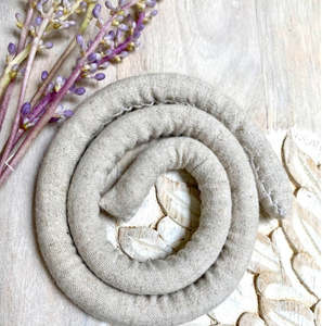 Hair Ties And Headbands: Natural hemp Spiralock 50cm